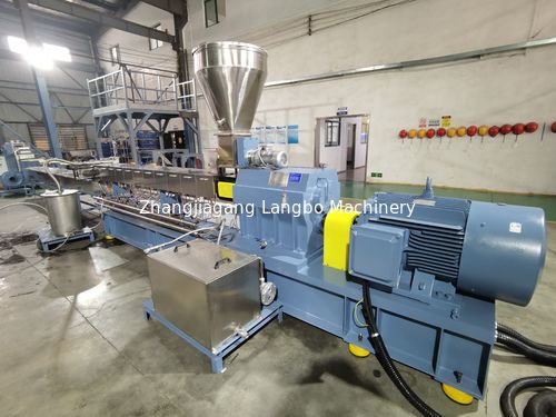 τελευταία εταιρεία περί Strand Cutting Granulating Line