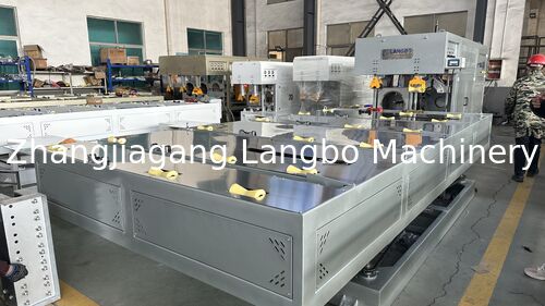 τελευταία εταιρεία περί Περίπτωση Έργου Μηχανής Διαμόρφωσης Άκρων Σωλήνων Πολωνίας με Ενσωματωμένη Ζύγιση