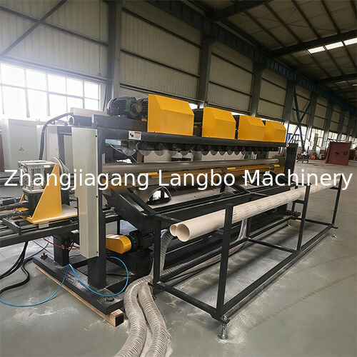 τελευταία εταιρεία περί PVC Pipe Grooving Machine for Industrial Pipe Production