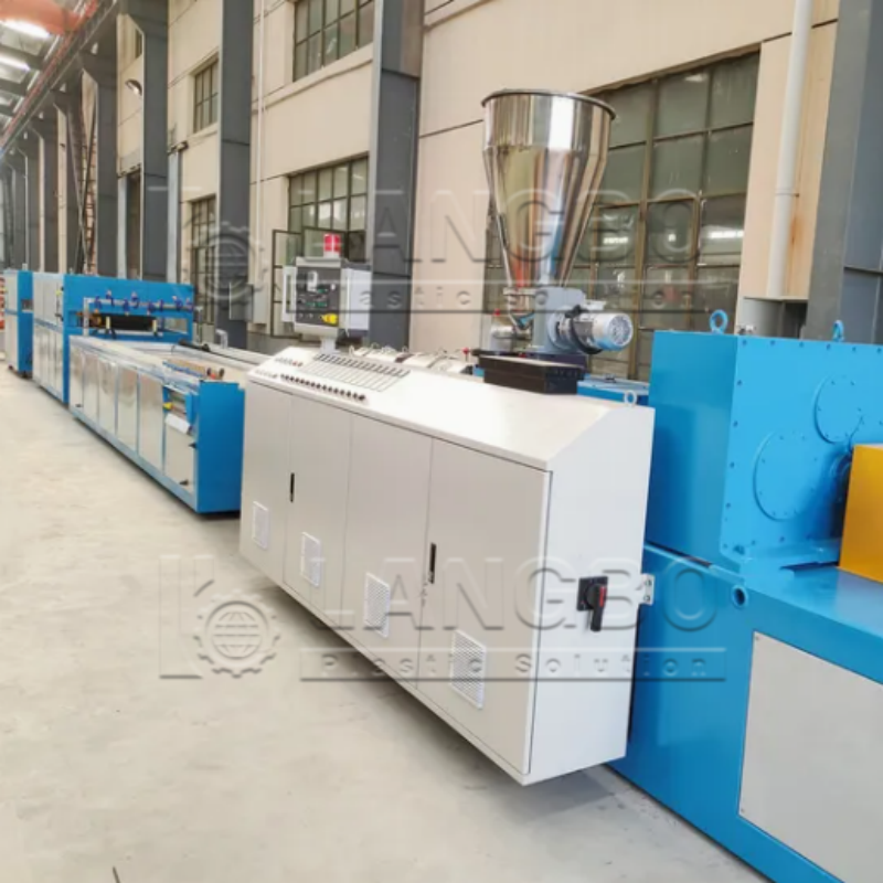 τελευταία εταιρεία περί PVC Door Panel Extrusion Line Supports Continuous PVC Panel Production in Egypt