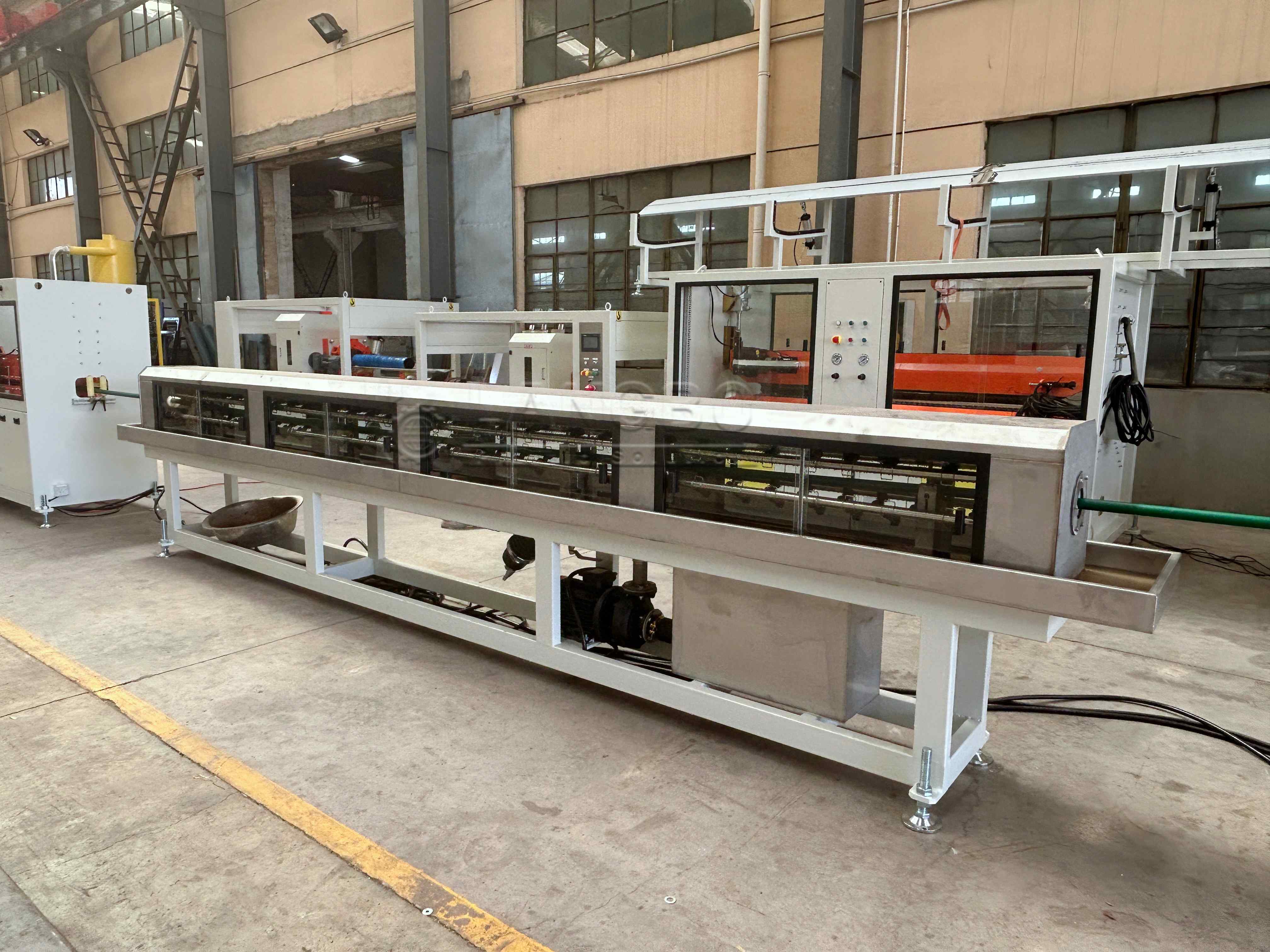 τελευταία εταιρεία περί PPR Pipe Extrusion Line Project for Hot and Cold Water Pipe Manufacturing in Albania