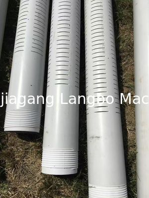 ποιότητας  Water Screen Pipe Making Machine Plastic Pipe Slotting Machine PVC Pipe Machine PVC PE Pipe Perforator Machine Pipe Production Machine Εργοστάσιο