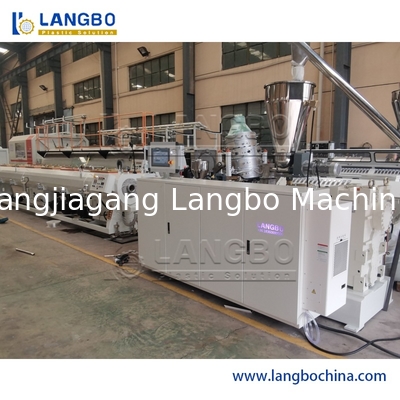 ποιότητας  UPVC / PVC Pipe Extrusion Line Full Automatic Plastic Pipe Production Line Εργοστάσιο