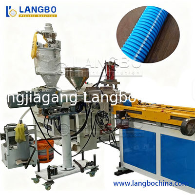 ποιότητας  16mm-63mm PE PP PA Single Wall Corrugated Pipe Machine Εργοστάσιο