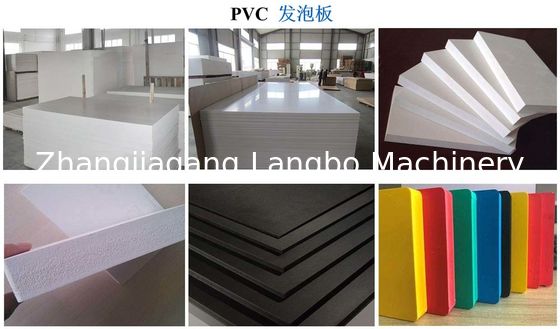 Πίνακας αφρού PVC που κάνει τη γραμμή/τη γραμμή παραγωγής εξώθησης πινάκων αφρού machine/WPC
