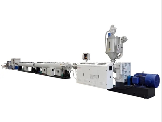 Η γραμμή εξώθησης σωλήνων PVC 50-200mm / μηχανή κατασκευής σωλήνων PVC / γραμμή παραγωγής σωλήνων PVC