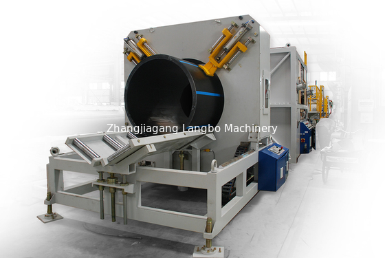 355-800mm Διαμέτρου Υψηλής χωρητικότητας HDPE PE σωλήνα γραμμή έκτασης με ενσωματωμένο κιβώτιο ταχυτήτων