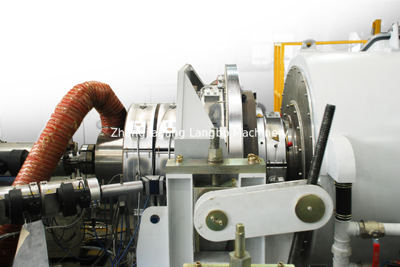 Μηχανή κατασκευής σωλήνων PE 630mm με μονό βίδα