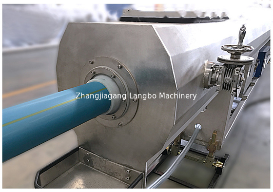 Εύκολη λειτουργία πλαστικό HDPE PE Pipe Extrusion Making Machine Γραμμή παραγωγής