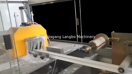 1180mm Μέγεθος προφίλ PVC καλωδίων Τάγμα κατασκευής Μηχανή με 8m πίνακα βαθμονόμησης
