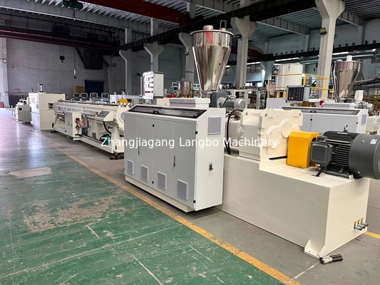 150-250KG/H ικανότητα υψηλή - ποιότητα 16160mm εξωθητής σωλήνων PVC