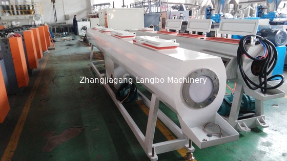 CE ISO Pvc Pipe Extrusion Machine 80/156 Κωνική διπλή βίδα