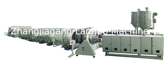 Ενιαία HDPE βιδών σωλήνων εξώθησης υψηλή παραγωγή 65mm πώλησης γραμμών ευρεία