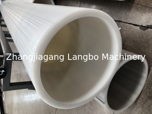 Ενιαία HDPE βιδών σωλήνων εξώθησης υψηλή παραγωγή 65mm πώλησης γραμμών ευρεία