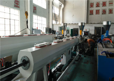 Πλαστική κωνική δίδυμη μηχανή Extrudsion σωλήνων PVC εξωθητών βιδών