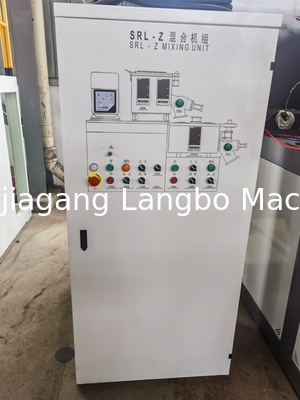 300/600 πλαστική μηχανή αναμικτών ελέγχου PLC 11 KW για την προετοιμασία της πρώτης ύλης PVC