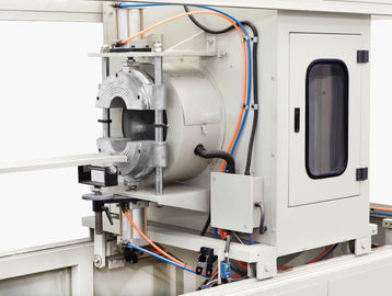 Αυτόματη PVC σωλήνων εξώθησης γραμμών PLC κωνική δίδυμη βίδα κόστους συντήρησης ελέγχου χαμηλή για το σωλήνα σπαταλημένου νερού και λυμάτων