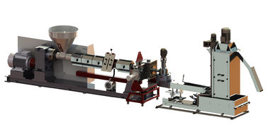 HDPE/μηχανών της PET πλαστική Pelletizing ενιαία ενέργεια σκηνικών εξωθητών - αποταμίευση