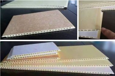 Ανθεκτικό PVC ξύλινο πλαστικό προφίλ δαπέδου μηχανή εκχυλίσματος