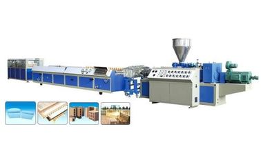 Υψηλή έγκριση CE εισαγωγής γραμμών 380V 3P 50HZ εξώθησης σχεδιαγράμματος παραγωγής WPC