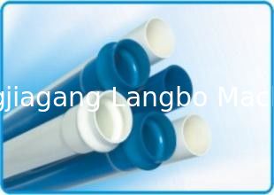 Ενιαίος ζαρωμένος τοίχος υψηλής θερμοκρασίας ανθεκτικός γραμμών εξώθησης σωλήνων PE αγωγών PP