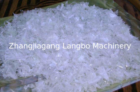 Γραμμή Ανακύκλωσης PET Χωρητικότητας 300-5000kg/H με Μέγεθος Νιφάδας 14mm και Τάση 380V για Ανακύκλωση Φιαλών PET