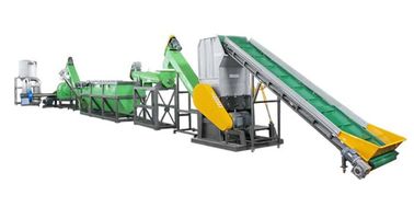 HDPE πλαστική γραμμή ανακύκλωσης λιγότερη υψηλή αποδοτικότητα περιεκτικότητας σε υγρασία 2% τελική