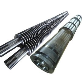 Πλαστική κωνική δίδυμη μηχανή Extrudsion σωλήνων PVC εξωθητών βιδών