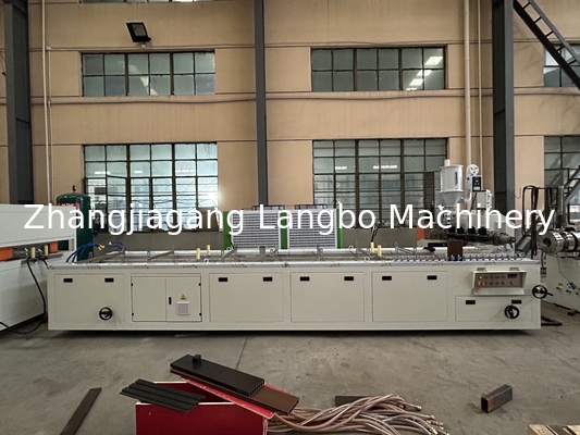 WPC Machine Wood Plastic Composite decking hollow solid deck flooring Post Composite Profile Rail Extrusion Production Line (Σημείο παραγωγής σύνθετων υλικών από πλαστικό ξύλο)
