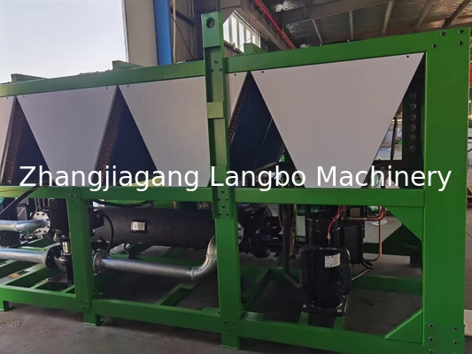 Μηχανή ψύξης με ψύξη αέρα 125HP R4047C / R22 ψυκτικό