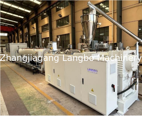 32-160mm UPVC Silent Pipe Extrusion Line Η γραμμή εκτόξευσης σωλήνων UPVC