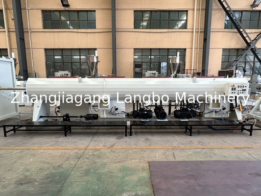 32-160mm UPVC Silent Pipe Extrusion Line Η γραμμή εκτόξευσης σωλήνων UPVC