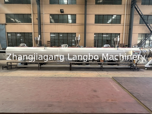 630mm HDPE PE σωλήνα σωλήνα σωλήνα μονό βίδα Extruder Machine για την παροχή νερού