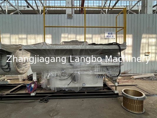 Η γραμμή εκτόξευσης σωλήνων HDPE 355-800 mm με μονάδα εκτόξευσης βίδας