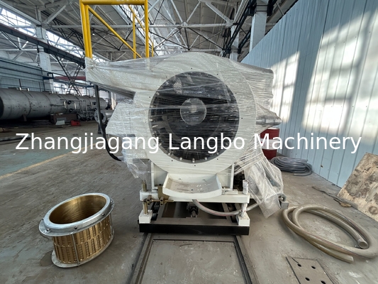 Μεγάλο βάρος μεμονωμένη βίδα extruder 1200mm PE HDPE πλαστικό σωλήνα εξοπλισμός παραγωγής