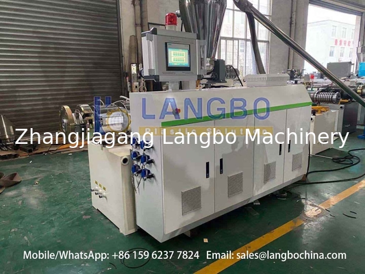 Μηχανή παραγωγής PVC 20-110mm πλαστική μηχανή extruder κατασκευής σωλήνων PVC