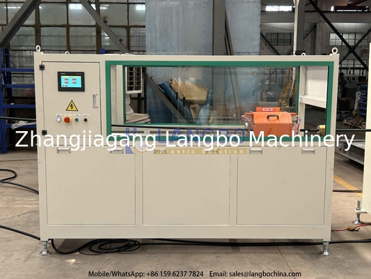 Ηλεκτρονική μηχανή για σωλήνες HDPE PE Tube Plastic Extrusion Line με έλεγχο οθόνης αφής PLC