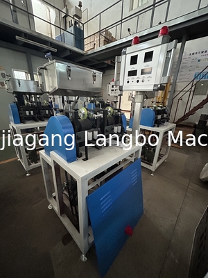 Σταθερή γραμμή εκτόξευσης προφίλ PVC για την παραγωγή ταινιών ταινίας για τα άκρα των επίπλων
