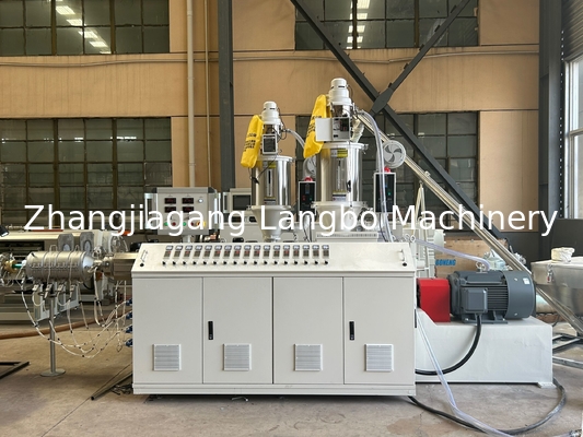 16-63mm PPR σωλήνα σωλήνα Δίδυμο μονό βίδα Extruder Extrusion πλαστική κατασκευή μηχανή για την παροχή αερίου νερού