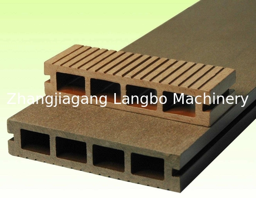 WPC Machine Wood Plastic Composite decking hollow solid deck flooring Post Composite Profile Rail Extrusion Production Line (Σημείο παραγωγής σύνθετων υλικών από πλαστικό ξύλο)