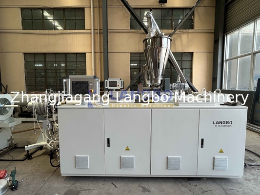 800kg/h High Speed PVC Pipe Making Line με 80/173 High Speed Screw για τη διάμετρο του σωλήνα 75-250mm