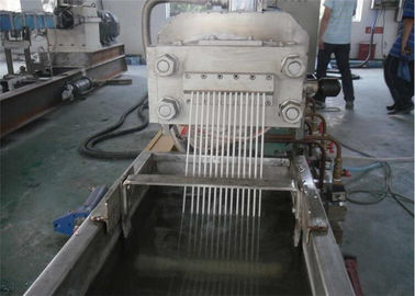 Ενιαία πλαστική Pelletizing μηχανή σκηνικού PE βιδών διπλή με το σύστημα ελέγχου PLC