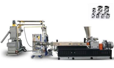 Διπλό PVC κοπής βιδών καυτό Pelletizing η μηχανή, πλαστικός Pelletizing εξοπλισμός 60KW