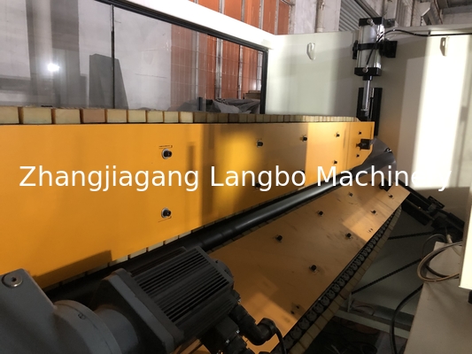 Μεγάλη ταχύτητα 63-90mm HDPE σωλήνα εξώθησης γραμμής μονό βίδα σχεδιασμός