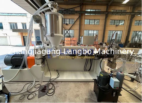 PE HDPE πλαστικό σωλήνα κατασκευή extruder μηχανή κατασκευής για το αέριο