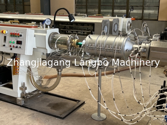 Ηλεκτρονική γραμμή παραγωγής PE HDPE LDPE PPR πλαστικών σωλήνων ύδρευσης
