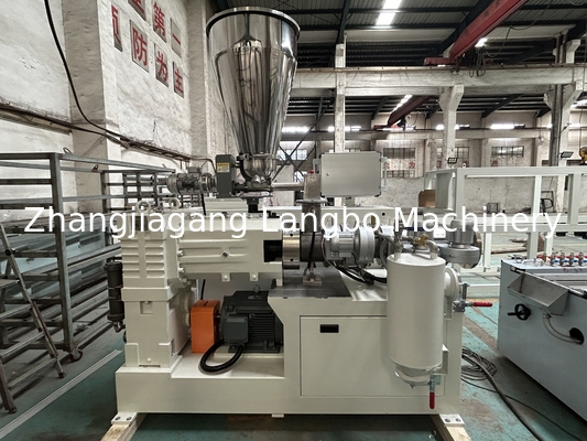 1180mm Μέγεθος προφίλ PVC καλωδίων Τάγμα κατασκευής Μηχανή με 8m πίνακα βαθμονόμησης