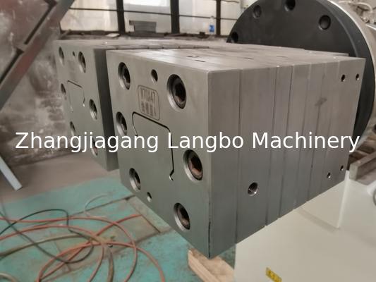 1180mm πλαστικό καλώδιο σωλήνα καλώδιο σωλήνα extruder με κωνική δίδυμη βίδα extruder προτιμησιακό