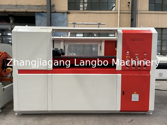 Μηχανή κατασκευής πλαστικού PVC PE Smooth Rigid Flexible Soft Pipe Extruder