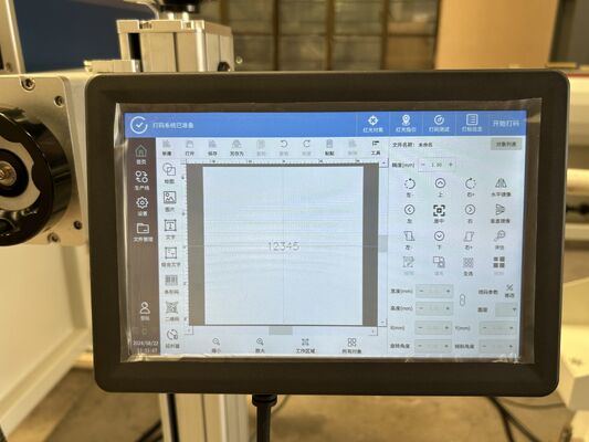 UV-50W εκτυπωτής λέιζερ για προσαρμόσιμη εκτύπωση σε εξαρτήματα σωλήνων